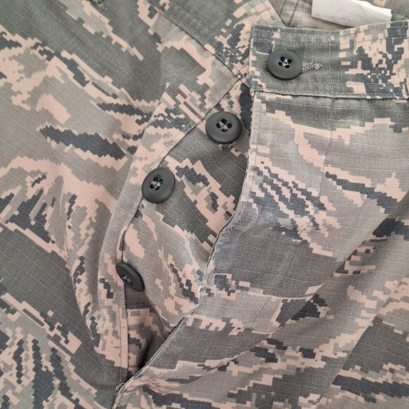 Military US Air Force Pants Men's 34R Combat Camo Utility Cargo Trouser Fatigues - Picture 11 of 14